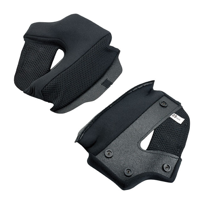 Biltwell Lane Splitter Cheek Pad Set- 29 mm