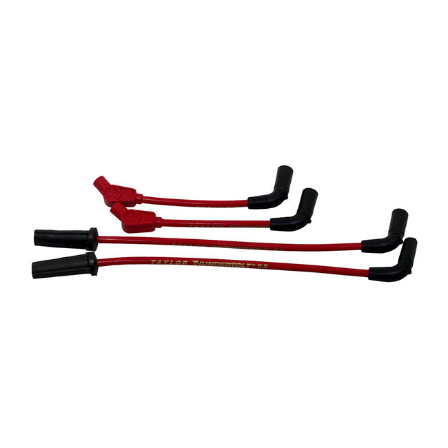 Taylor 8.2 mm Thundervolt Spark Plug Wire Set. Red – 2018–2026 Softail