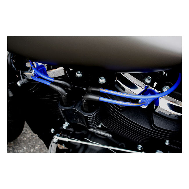 Taylor 8.2 mm Thundervolt Spark Plug Wire Set. Blue – 2018–2026 Softail