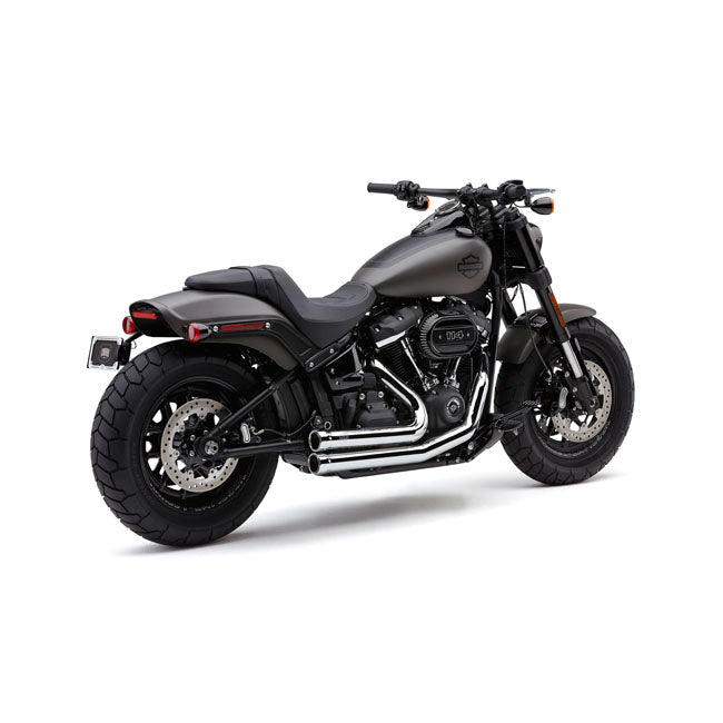 Cobra Speedster 909 Exhaust. Chrome – 2018–2020 Softail FXFB/S Fat Bob