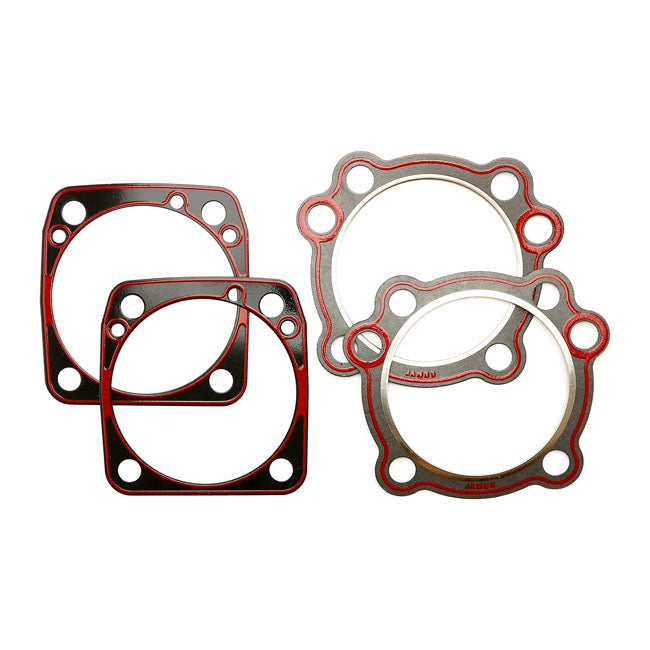 James Gaskets Evo Cyl. Head & Base Gasket Kit. .045" Firering/RCM – 1984–1999 Evo Big Twin; 1986–2022 Evo XL…