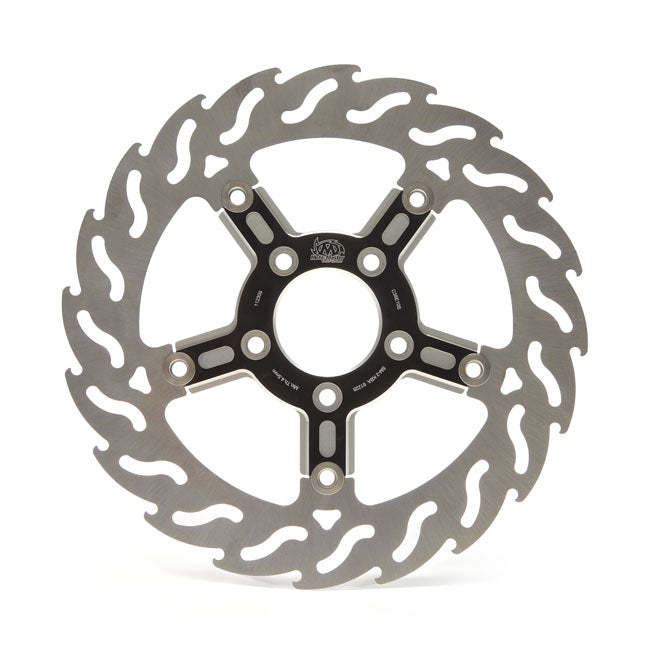 Moto-Master Flame Floating Front Brake Disc ABE Appr – 2000–2014 Softail; 2000–2005 Dyna…