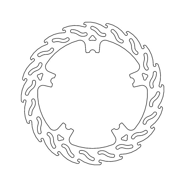 Moto-Master Flame Front Brake Rotor. Front Right – Front Right: 2006–2017 Dyna; 2006–2025…