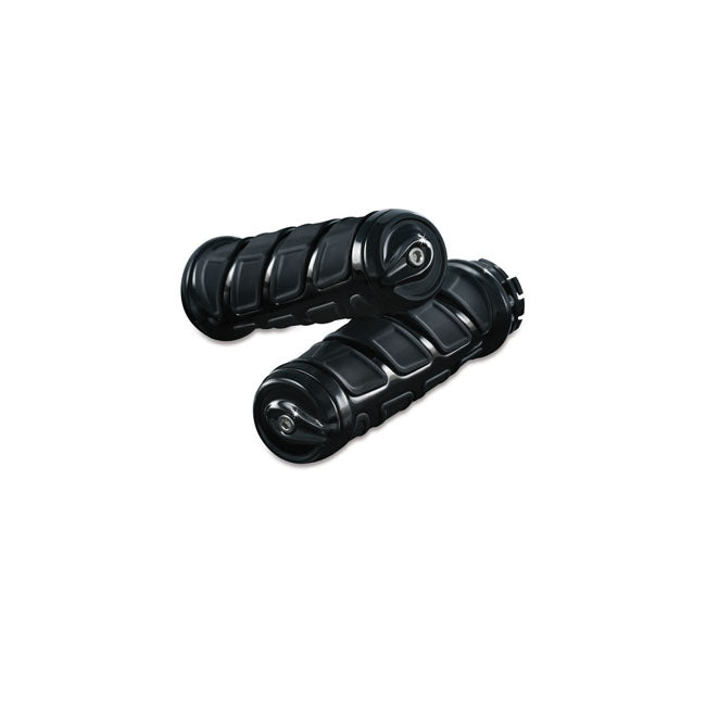 Kuryakyn Kinetic Grips 7/8" Gloss Black – For 7/8" Diameter Handlebars. Note: May…