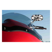 Arlen Ness 10-Gauge Caged Mirror Left Hand Chrome – Incl Hardware for Harley; Indian; Metric…