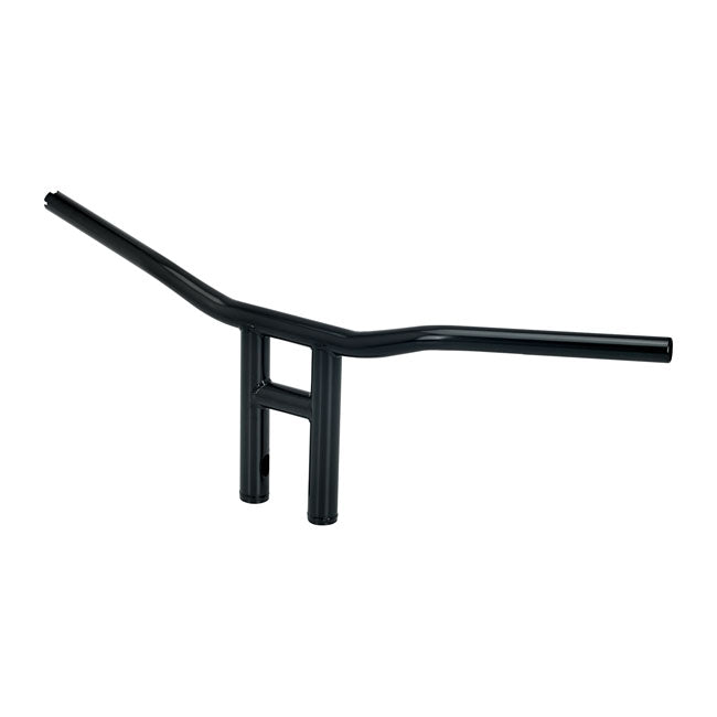 Biltwell Tyson XL handlebar 10" black 08-23 H-D e-throttle with 3-1/2" mount bolt spacing