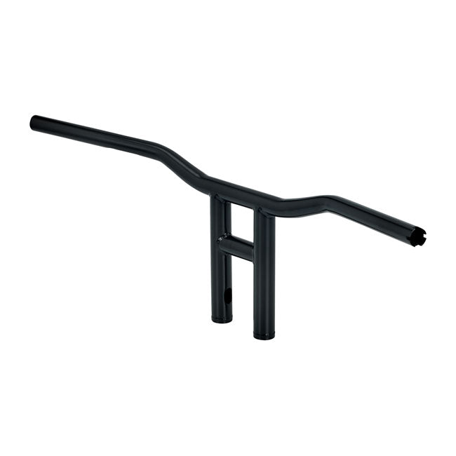 Biltwell Tyson XL handlebar 10" black 08-23 H-D e-throttle with 3-1/2" mount bolt spacing