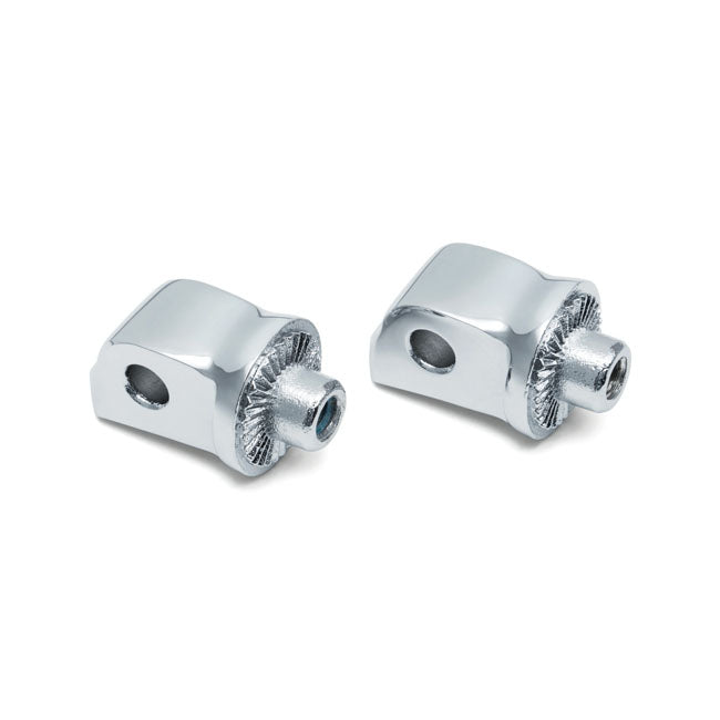 Kuryakyn Splined Male Mount Peg Adapters – Passenger: 2018–2024 Softail…