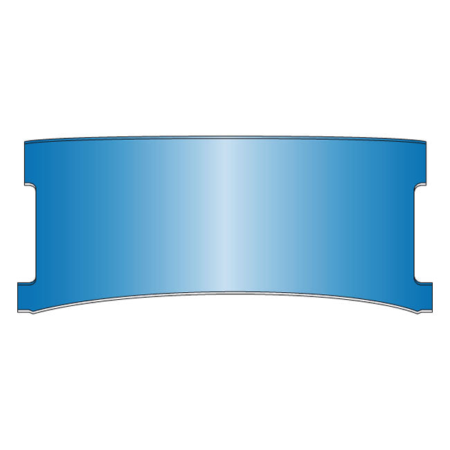 National Cycle Replacement Adj. Lower Window (Style D). Blue – 1949–1959 Panhead with OEM H-D &…