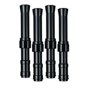 Dippert Evo B.T. Aluminum Pushrod Cover Set. Black – 1984–1999 Evo Big Twin