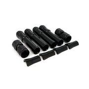 Dippert Twin Cam Aluminum Pushrod Cover Set. Black – 1999–2017 Twin Cam