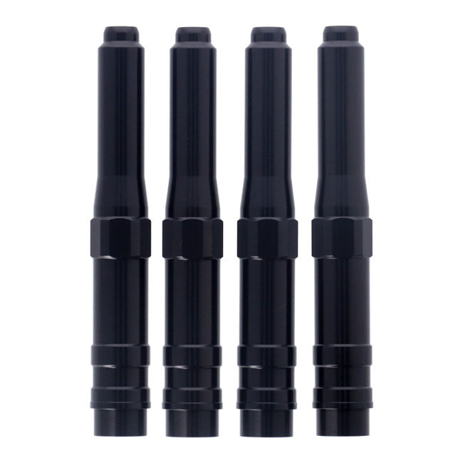 Dippert 91-03 XL Aluminum Pushrod Cover Set. Black – 1991–2003 XL Sportster; Buell