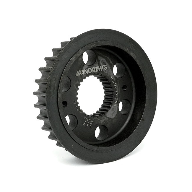 Andrews M8 Transmission Pulley 31T – 2018–2026 Softail; 2017–2026 FLT/Touring