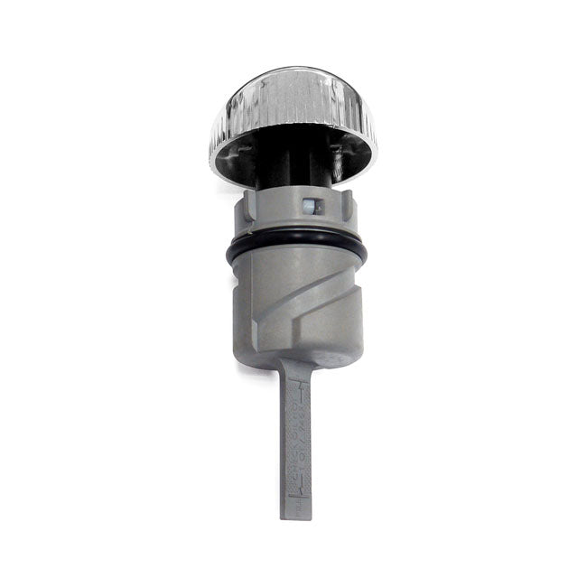MCS Oil Tank Fill Plug, with Dipstick – 2004–2022 XL Sportster; 2008–2012 XR1200
