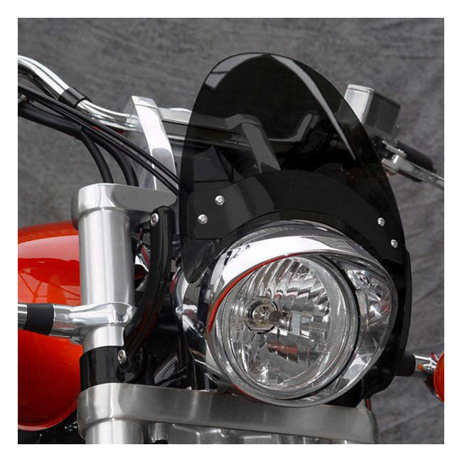 National Cycle Flyscreen® LS Dark Tint, Black – BMW: 1995 R100M Mystic; 1988–1994 R100R…