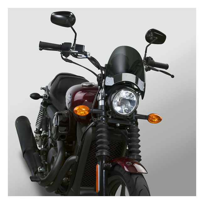 National Cycle Flyscreen® LS Dark Tint, Chrome – Honda: 2010–2020;2022 VT1300CX…