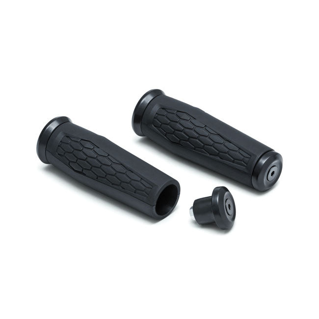 Kuryakyn Hex grips 1" Univ. for 1" (25.4mm) diameter handlebars
