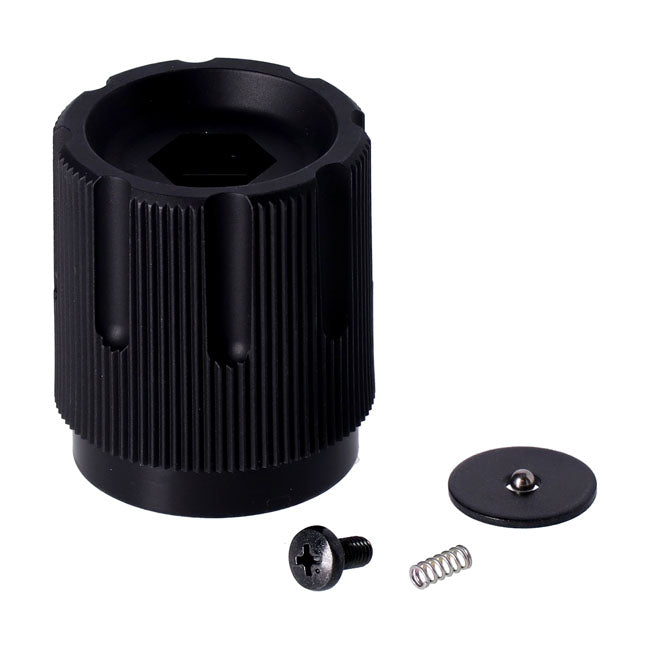 MCS Knob, Pre-Load Adjustable Shock Absorber – Softail: 2018 Flde Deluxe 107; 2018–2020…