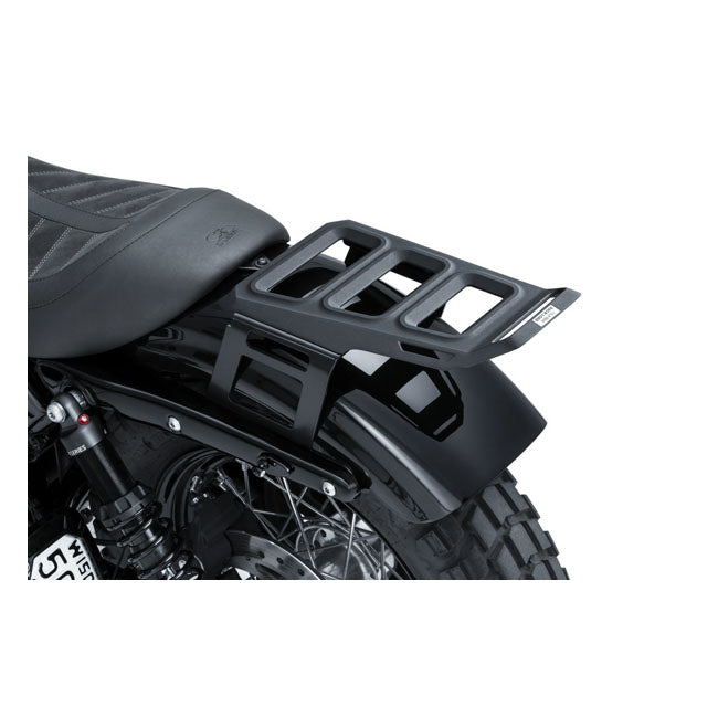 Kuryakyn Dillinger Luggage Rack In Satin Black For Harley-Davidson 2004-2020 Sportster Motorcycles (Except Roadster)