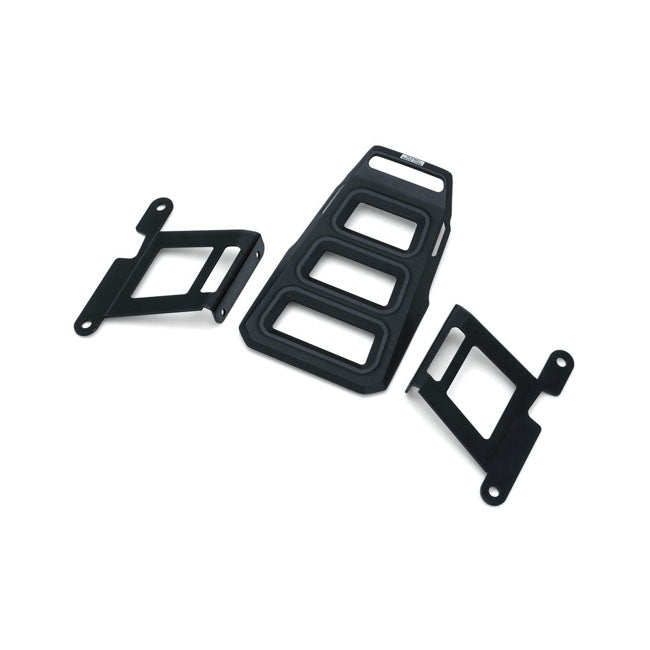 Kuryakyn Dillinger Luggage Rack In Satin Black For Harley-Davidson 2004-2020 Sportster Motorcycles (Except Roadster)
