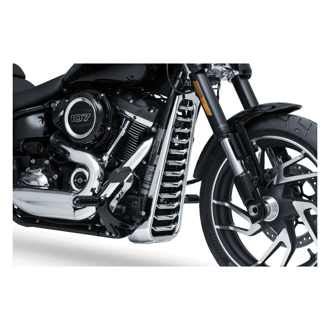 Kuryakyn Precision Chin Spoiler In Chrome For Harley-Davidson 2018-2023 Softail Motorcycles (except 19-20 FXDRS 114, 22-23 FXLRST)