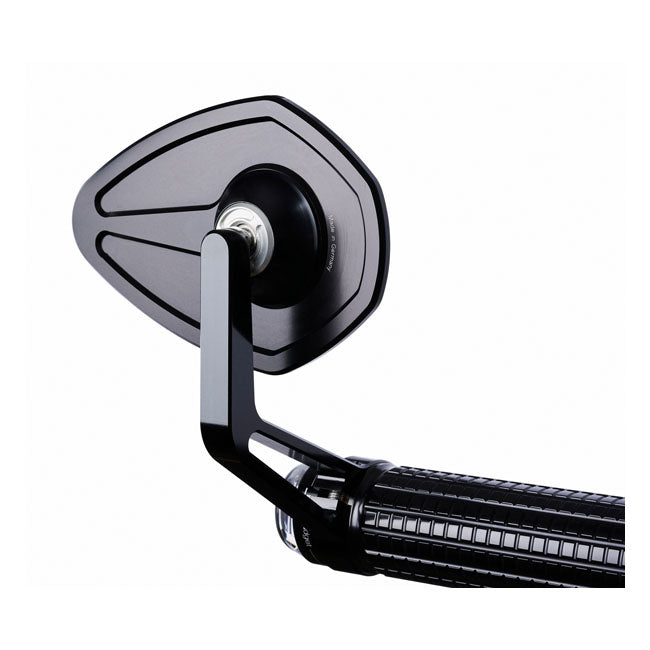 Motogadget Mo.View Flight Glassless Handlebar End Mirror – For 22mm and 1 Inch Handlebar