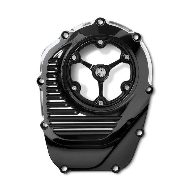 Roland Sands Design Contrast Cut Clarity Cam Cover for Various Various Harley-Davidson Motorcycles (See Fitment List)