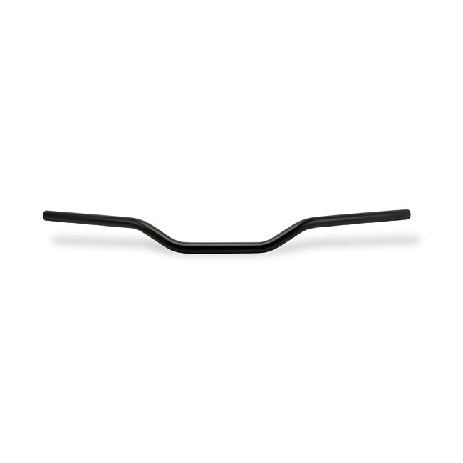 Trw 22 mm (7/8") Superbike Handlebar. Elegance. Black – Most Bikes with 7/8" (22 mm) Handlebars