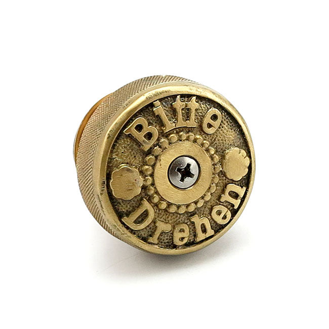 Wannabe Choppers "Bitte Drehen" Gascap Brass – 1983–1995 H-D