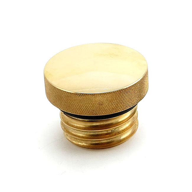 Wannabe Choppers Smooth Gascap Brass – 1983–1995 H-D