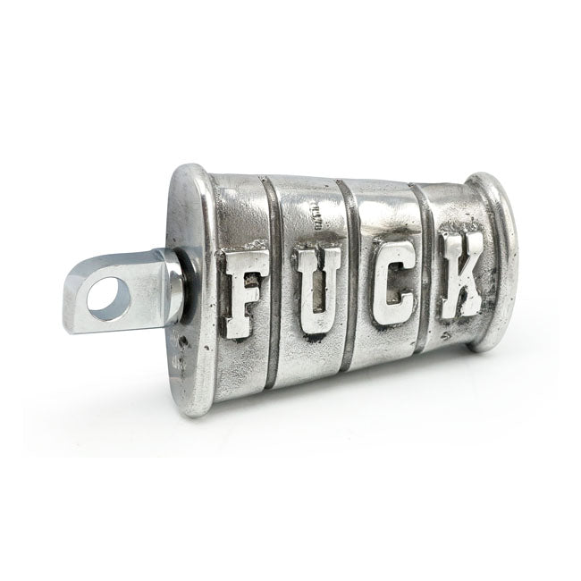 Wannabe Choppers Kicker Pedal ''Fuck''. Cast Aluminium – Most H-D Models with Swing-Out Kick…