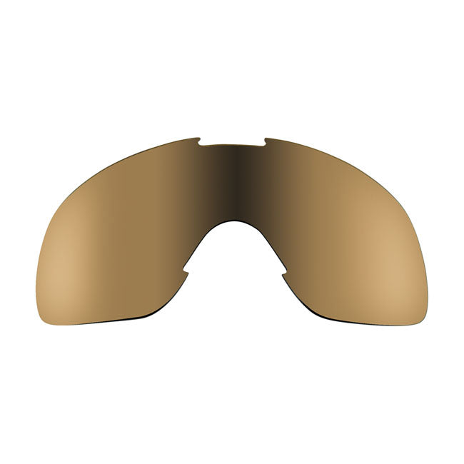 Biltwell Overland Goggle Lens Gold Mirror Brown – Biltwell Overland & Overland 2.0 Goggles