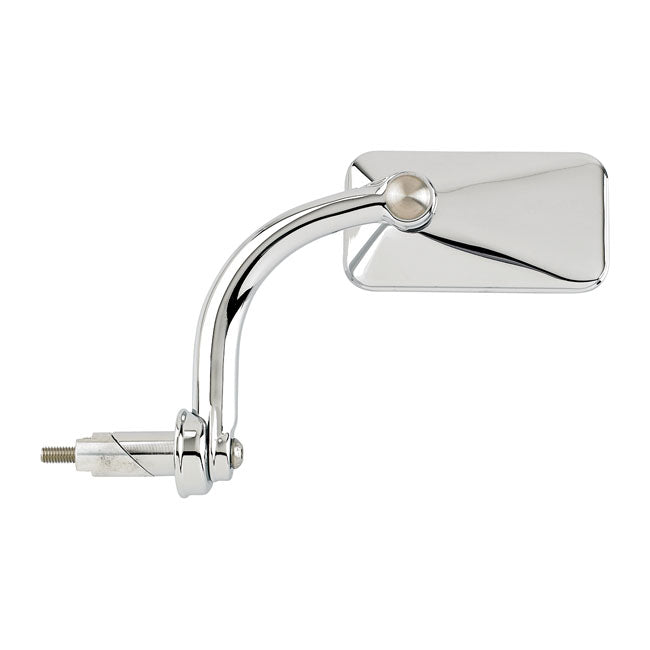 Biltwell in-bar Utility mirror rectangle 7/8" chrome