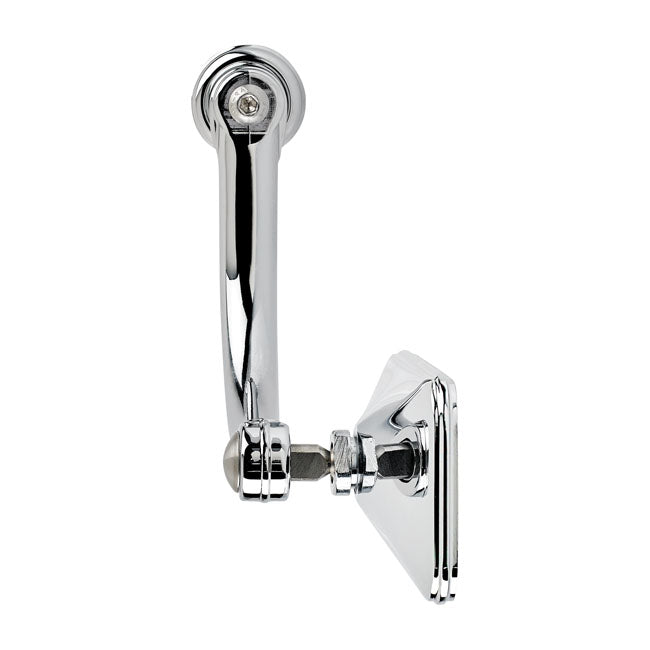Biltwell in-bar Utility mirror rectangle 7/8" chrome