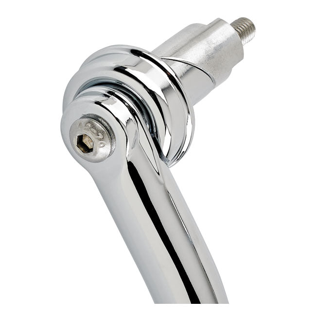 Biltwell in-bar Utility mirror rectangle 7/8" chrome