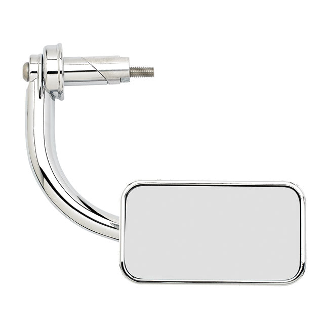 Biltwell in-bar Utility mirror rectangle 7/8" chrome