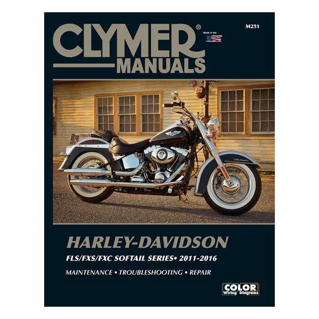 Clymer Service Manual 11-16 Softail – 2011–2016 Softail