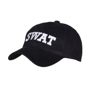 Army Surplus Baseball Cap SWAT Black – One Size Fits Most