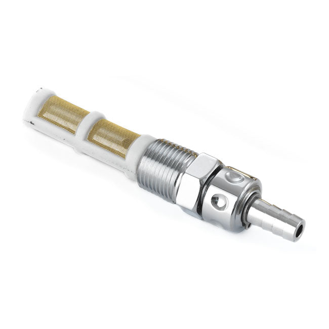 Kustom Tech K-Tech Brass Petcock Chrome