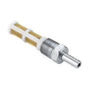 Kustom Tech K-Tech Brass 3/8 NPT Custom Fuel Line Fitting Chrome