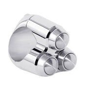 Motone Micro Switch with 3 Buttons. Chrome – Universal