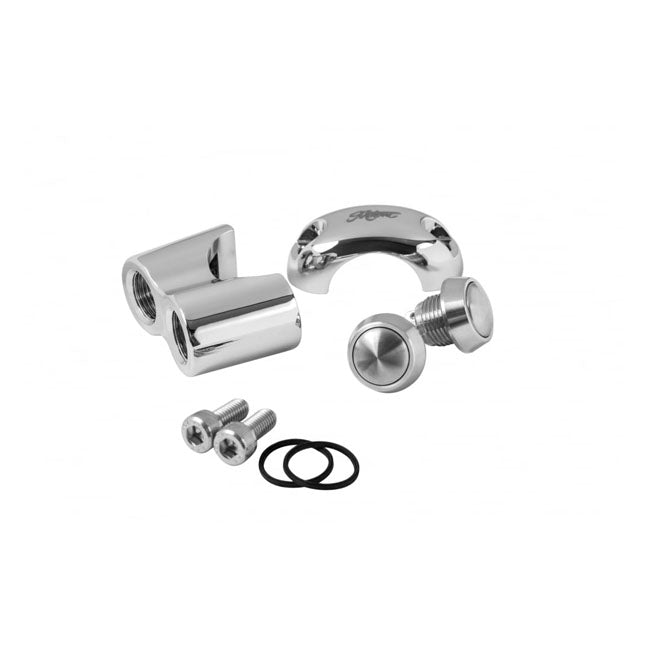 Motone Micro Switch with 2 Buttons. Chrome – Universal
