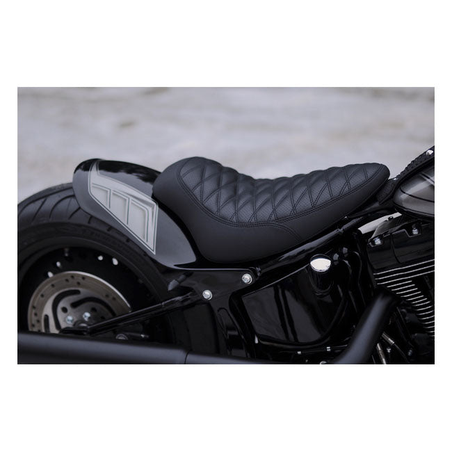 Killer Custom Bobber Rear Fender & Seat Kit "Oldschool" – 2007–2017 Softail W/200mm Tire