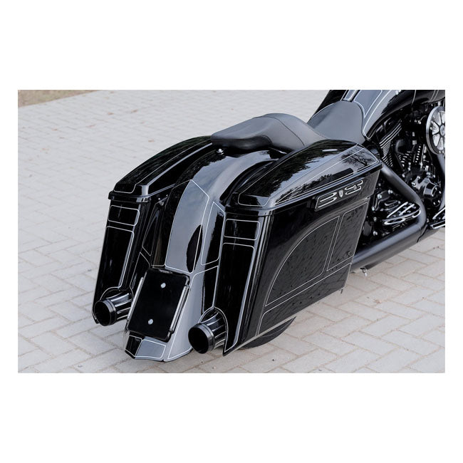 Killer Custom 5" Down Stretch Extended Saddlebags – 2014–2025 FLT/Touring