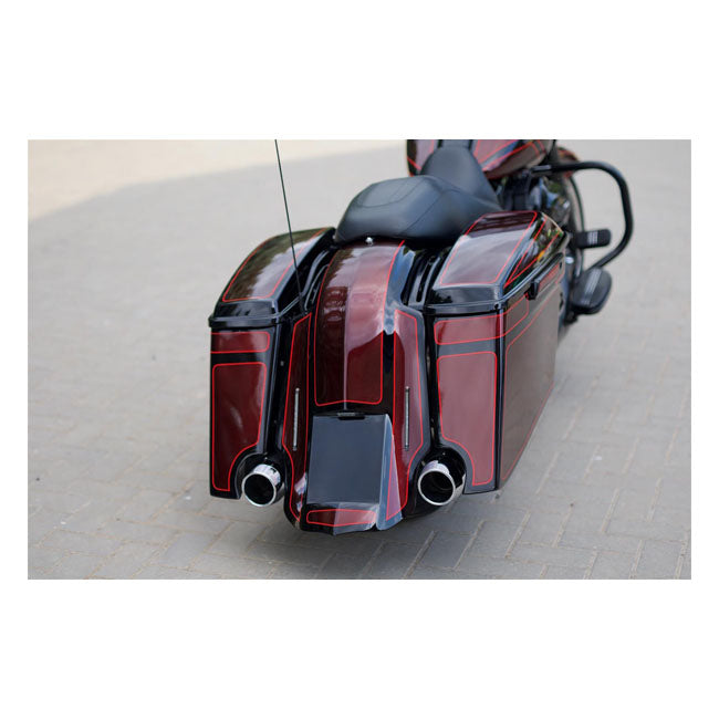 Killer Custom 3" Down Stretch Extended Saddlebags – 2014–2025 FLT/Touring