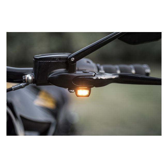 Killer Custom "Turbo" LED Turn Signals. Black – 2015–2024 Softail