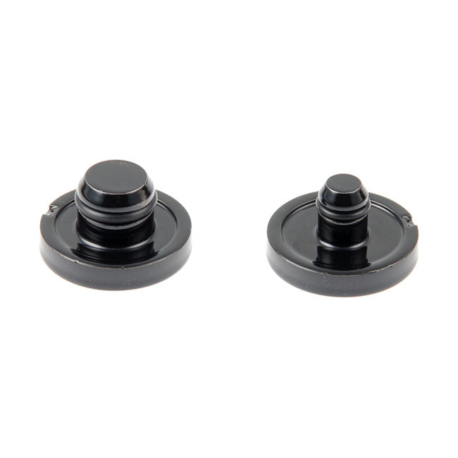 Cult-Werk Front Axle Cover Kit. Gloss Black – 2018–2025 Softail