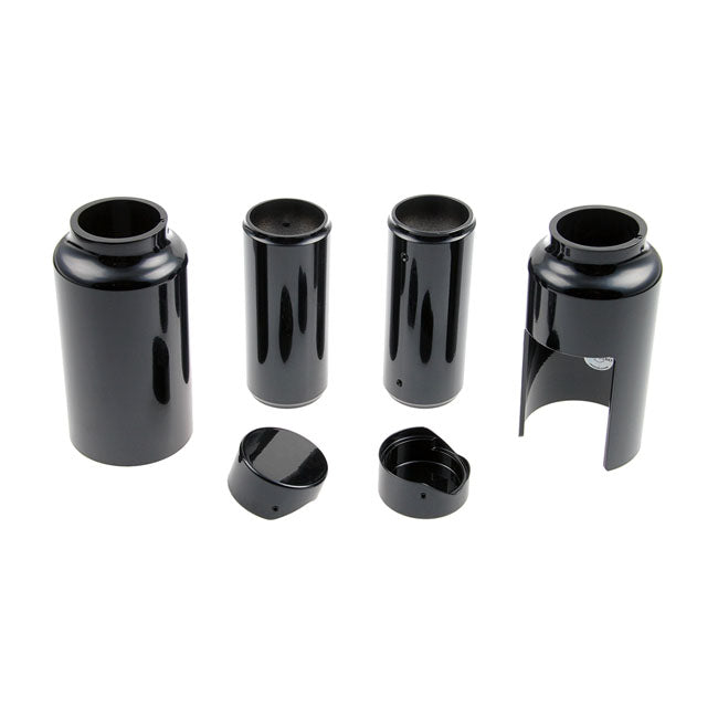 Cult-Werk 6-Piece Fork Tube Cover Kit. Gloss Black – Softail Breakout: 2018–2019FXBR Breakout…