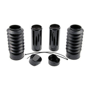 Cult-Werk 6-Piece Fork Tube Cover Kit. Gloss Black – Softail Breakout: 2018–2019FXBR Breakout…