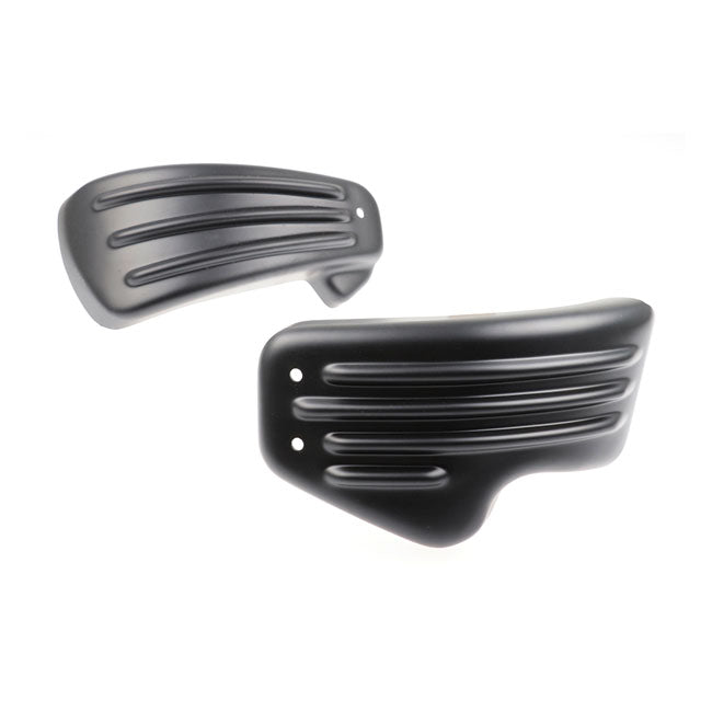 Cult-Werk Side Cover Set ''Racing''. Matte Black – 2018–2024 Softail with Air Ride Systems